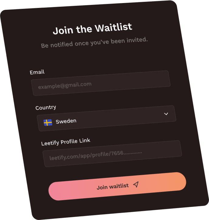 Waitlist