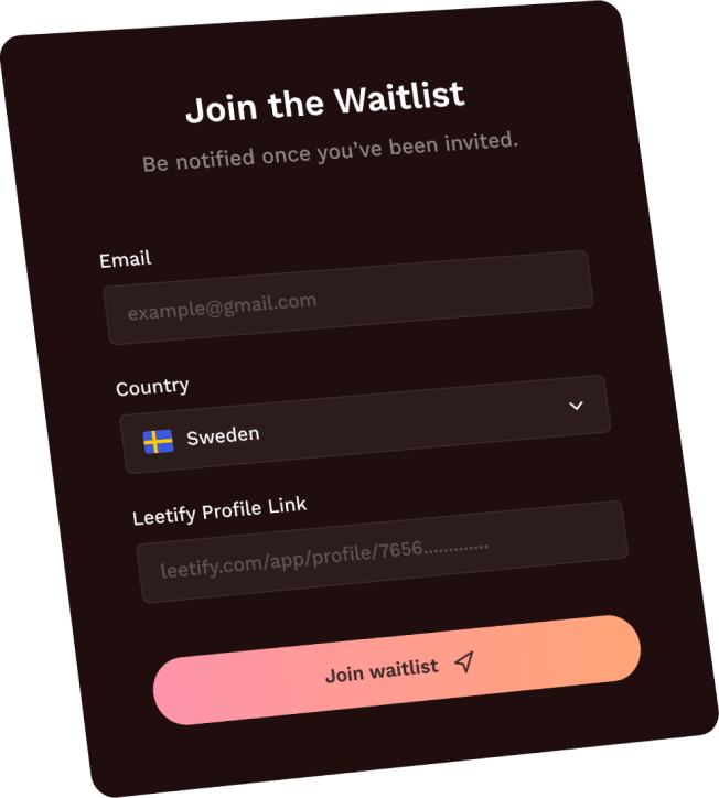 Waitlist